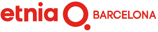 The image shows a logo with text that reads Vodafone at the top and Barcelona below, with Vodafone being larger than Barcelona.